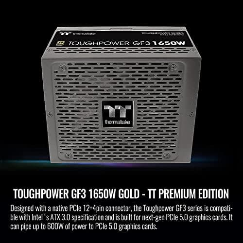 Thermaltake Toughpower GF3 TT Premium Black 1650W Fully Modular 80+ Gold Certified image