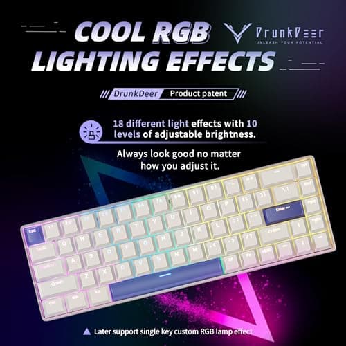 DrunkDeer G65 RGB Wired Gaming Keyboard image