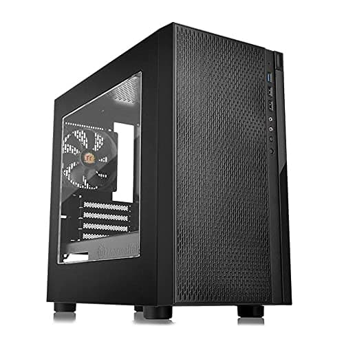 Thermaltake Versa H18 Micro ATX Mini Tower Black Acrylic Side Panel image