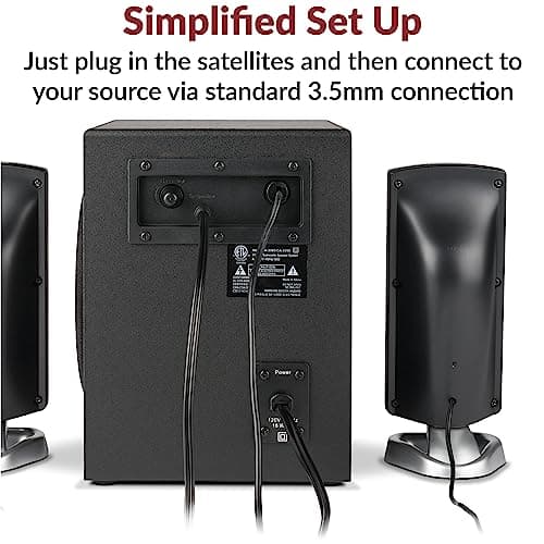 Cyber Acoustics CA-3090 2.1 Channel 10W Speaker System image