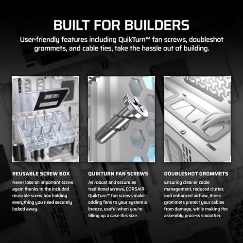 Corsair 9000D RGB AIRFLOW ATX Full Tower White Tempered Glass image