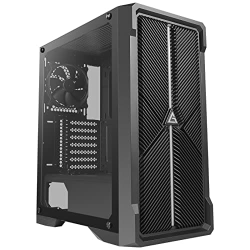 Antec NX420 ATX Mid Tower Black Tempered Glass Side Panel image