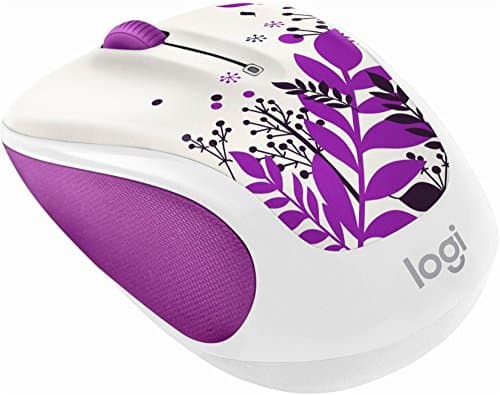 Logitech M325 Purple Peace Wireless Optical Mouse image