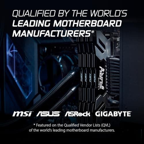 Kingston FURY Renegade Silver / White DDR5-6000 CL32 32GB (1x32GB) image