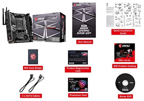 MPG B550I GAMING EDGE WIFI image