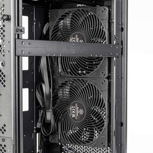 Silverstone ALTA D1 ATX Full Tower Black Mesh Side Panel image