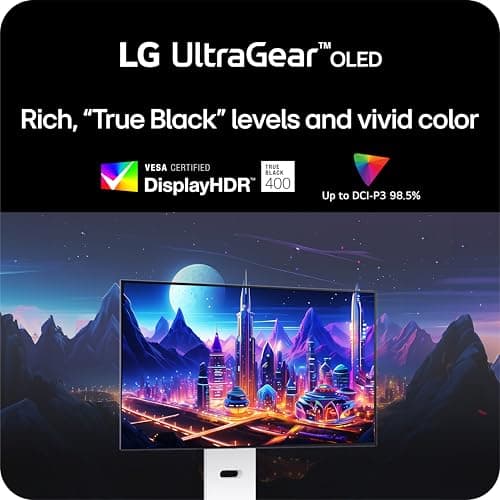 LG UltraGear 32GS95UV-W 31.5" 4K 240Hz OLED Monitor image