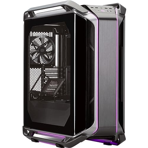 Cooler Master Cosmos C700M ATX Full Tower Silver / Black Tempered Glass Side Panel, USB 3.2 Gen 2 Type-C, USB 3.2 Gen 1 Type-A image