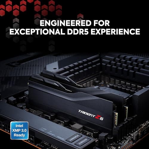 G.Skill Trident Z5 Black DDR5-6000 CL32 64GB (2x32GB) image
