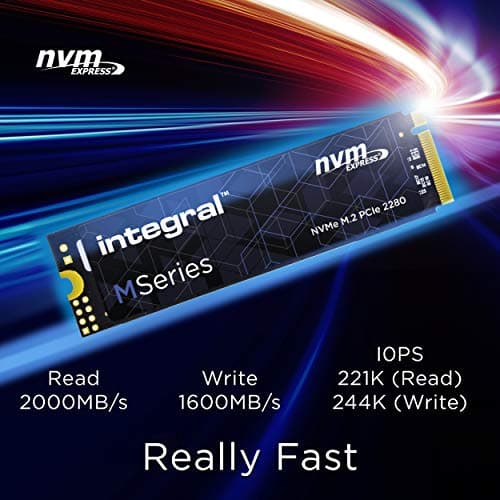 Integral M2 1TB M.2-2280 SSD PCIe 3.0 x4 NVMe image