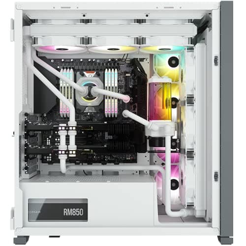 Corsair iCUE 7000X RGB ATX Full Tower White Tempered Glass image
