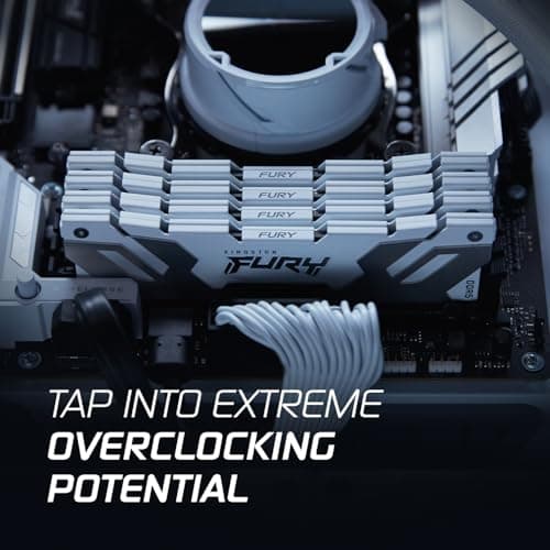 Kingston FURY Renegade Silver / White DDR5-6000 CL32 32GB (1x32GB) image