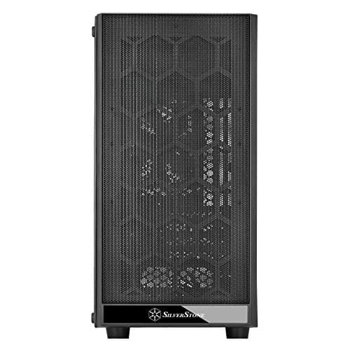 Silverstone Precision PS15 RGB Micro ATX Mid Tower Black with Tempered Glass Side Panel and USB 3.2 Gen 1 Type-A image