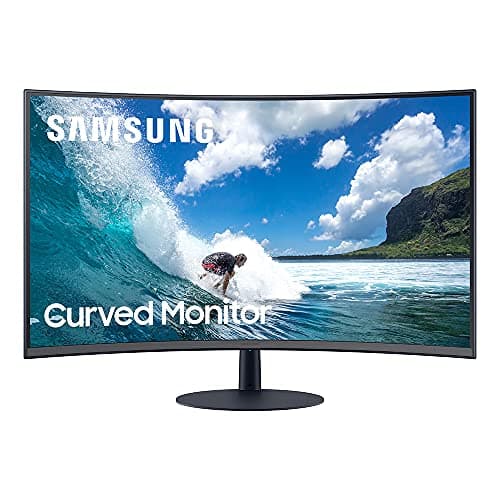 Samsung T55 27" 1080p 75Hz Curved Monitor image