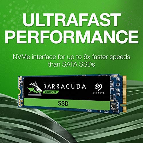 Seagate BarraCuda 510 1TB M.2-2280 SSD PCIe 3.0 X4 NVMe image