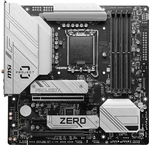 MSI B760M PROJECT ZERO LGA1700 DDR5 Micro ATX image