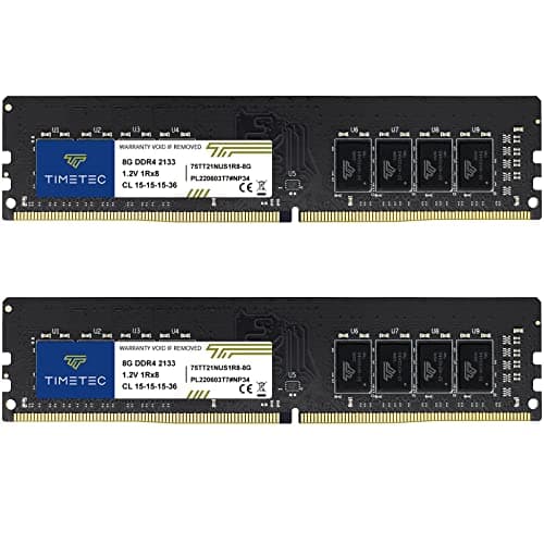 Timetec 75TT21NU Black DDR4-2133 CL15 8GB (2x4GB) image