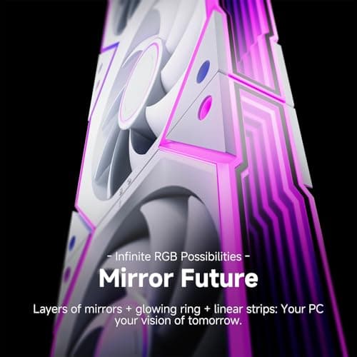  Asiahorse NYOTA Ultra 120mm Daisy Chain PWN Fan White image