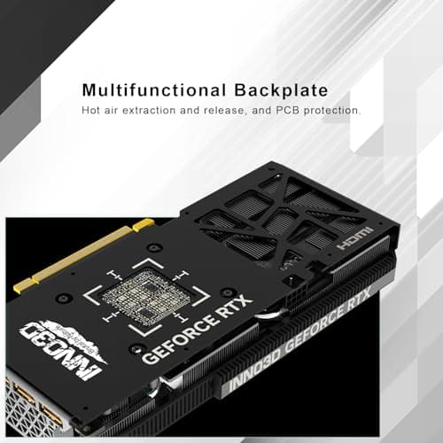 Inno3D GeForce RTX 4070 Twin X2 OC 12GB GDDR6X Black / Silver image