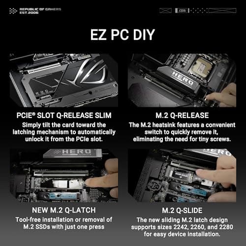 Asus Z890 ROG MAXIMUS HERO BTF LGA1851 DDR5 ATX image