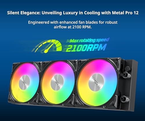 Montech HyperFlow Water 360mm ARGB Black image