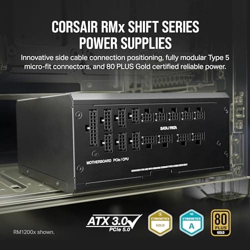 Corsair RM850x SHIFT Side Interface 850W Fully Modular 80+ Gold Certified image