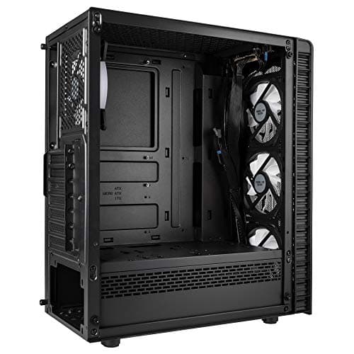 KOLINK OBSERVATORY LITE MESH RGB ATX Mid Tower Black Tempered Glass image