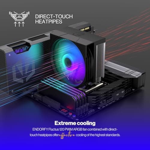 ENDORFY Spartan 5 MAX Air 146mm ARGB Black / Silver image