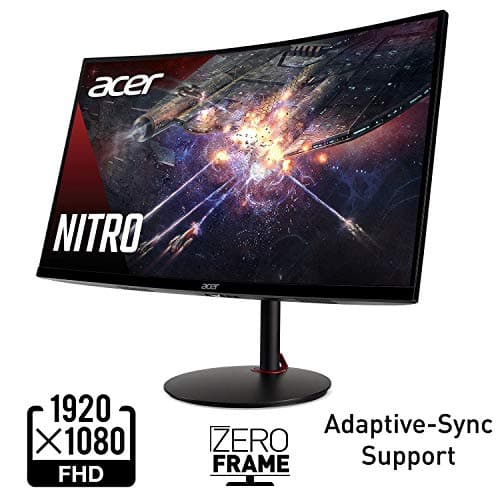 Acer XZ270 Xbmiipx 27" 1080p 240Hz VA Curved Monitor image