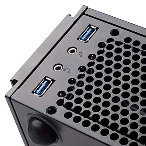 Silverstone ML06B HTPC Black with USB 3.2 Gen 1 Type-A Front Panel image