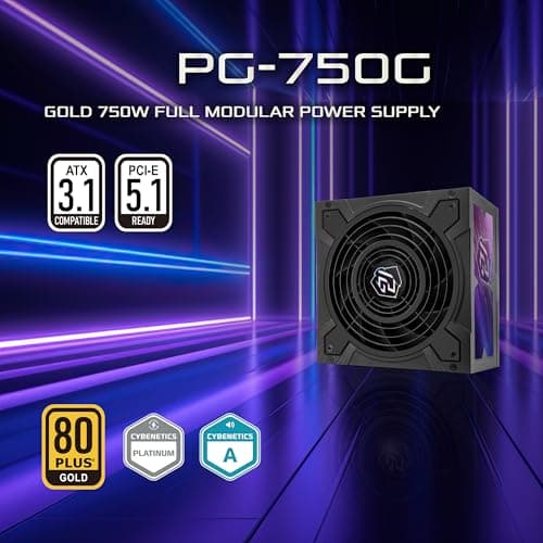 ASRock Phantom Gaming PG-750G Black 750W Fully Modular 80+ Gold Certified ATX image