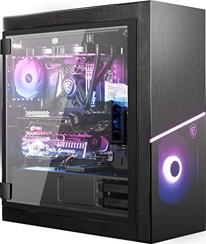 MSI MPG SEKIRA 500X ATX Mid Tower Black Tempered Glass Side Panel image