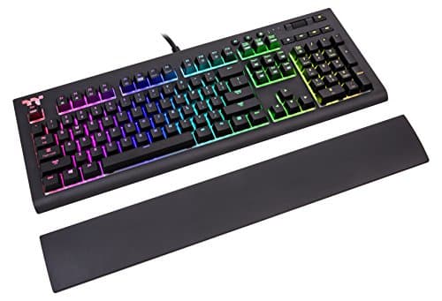 Thermaltake TT Premium X1 RGB Wired Cherry MX Blue Gaming Keyboard image