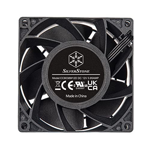 Silverstone FHS80X 80mm Black PWM 83.66 CFM image