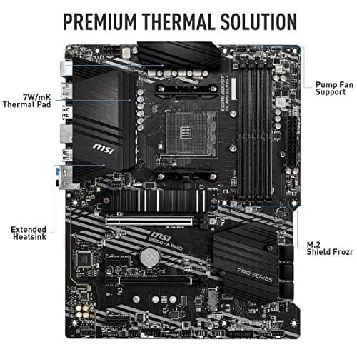 MSI B550 A PRO AM4 DDR4 ATX image