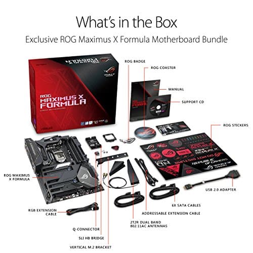 Asus Z370 ROG MAXIMUS X FORMULA DDR4 ATX image