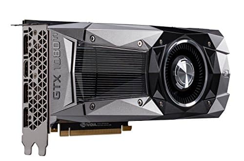 PNY Founders Edition GeForce GTX 1080 Ti 11GB GDDR5X Black / Silver image