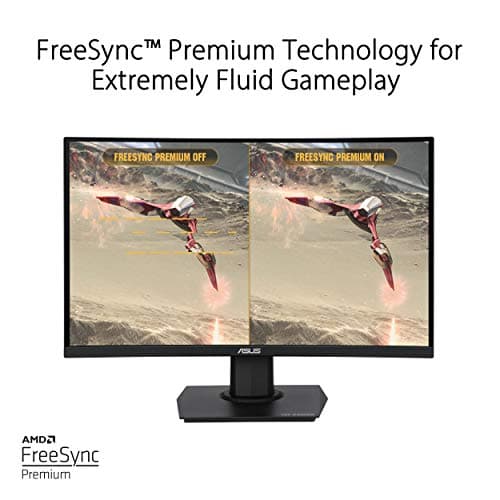 Asus TUF GAMING VG24VQE 23.6" 1080p 165Hz VA Curved Monitor image