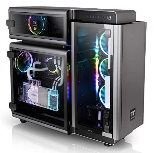 Thermaltake Level 20 ATX Full Tower Black / Silver Tempered Glass Side Panel image