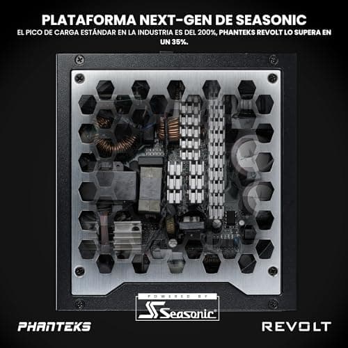 Phanteks Revolt X Black / Silver ATX 1200W Fully Modular 80+ Platinum Certified image