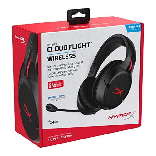 HP HyperX Cloud Flight Closed-Back Wireless Gaming Headset image