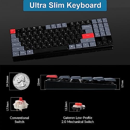 Keychron K13 Pro RGB Bluetooth/Wired Standard Mechanical Keyboard image