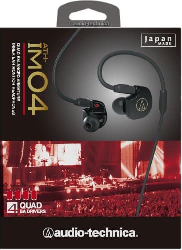 Audio-Technica ATH-IM04 Closed In-Ear Headphones image