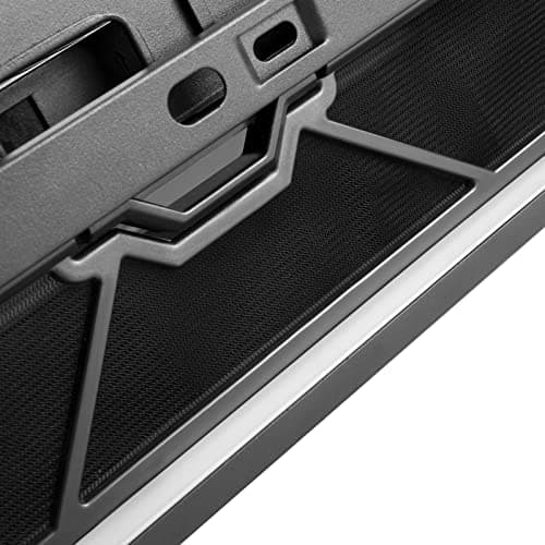 Silverstone ALTA F1 ATX Mid Tower Black Tempered Glass Side Panel, USB 3.2 Gen 2 Type-C, USB 3.2 Gen 1 Type-A image