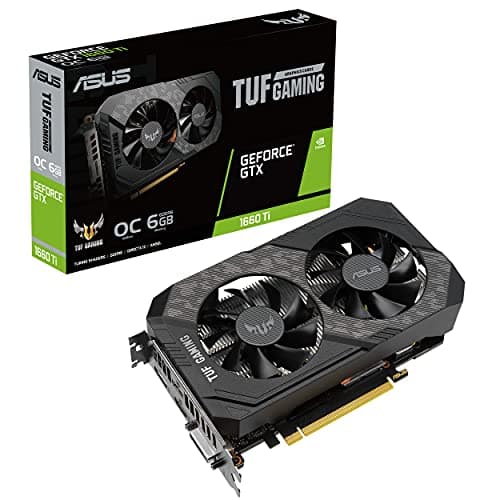 Asus TUF Gaming EVO OC GeForce GTX 1660 Ti 6GB GDDR6 Black / Gray image