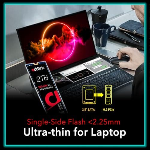 Addlink S70 2TB M.2-2280 SSD PCIe 3.0 X4 NVMe image