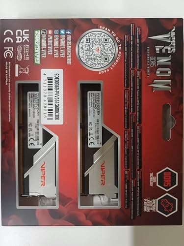 Patriot Venom Black DDR5-6000 CL30 64GB (2x32GB) image