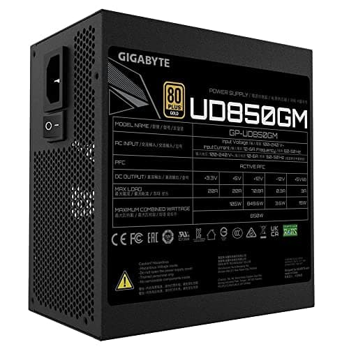 Gigabyte UD850GM 850W Fully Modular 80+ Gold Certified image