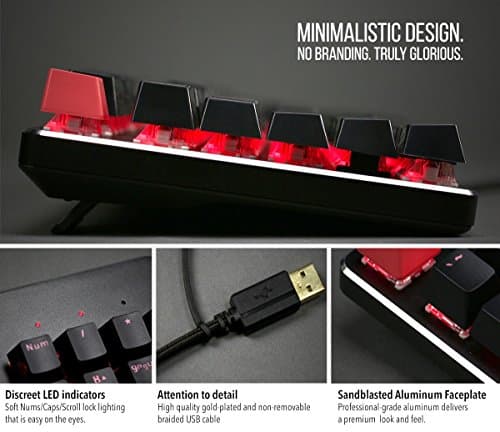 GMMK Glorious Modular Mechanical RGB Wired Gaming Keyboard image