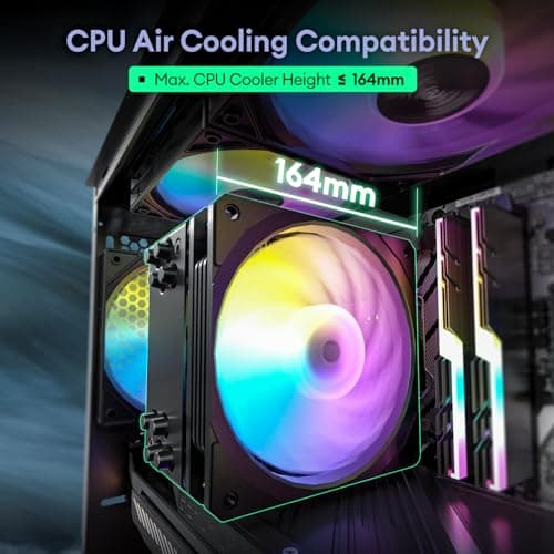 Okinos Cypress 3 Micro ATX Mini Tower Black Tempered Glass Side Panel, USB 3.2 Gen 2 Type-C, USB 3.2 Gen 1 Type-A image